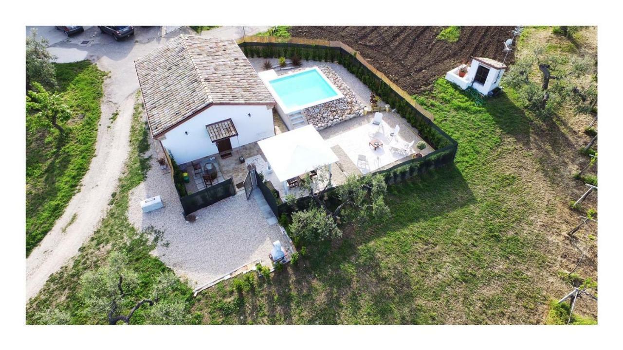 Bed and Breakfast Il Giardino Di Epicuro Rocca San Giovanni Exterior foto